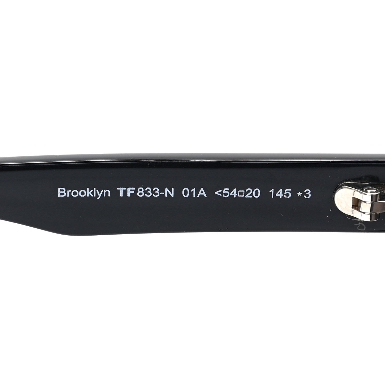 Tom Ford Square Brooklyn Sunglasses TF833-N Black 6 of 7