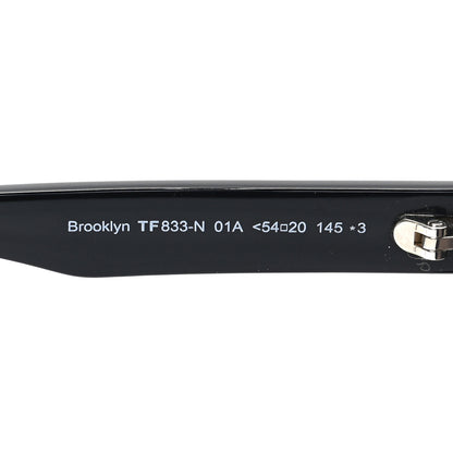 Tom Ford Square Brooklyn Sunglasses TF833-N Black 6 of 7