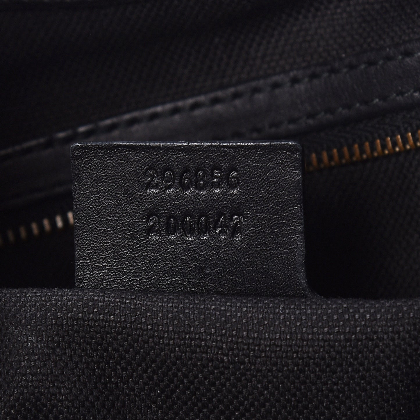 Nubuck Brocade Medium Soft Stirrup Shoulder Bag Black