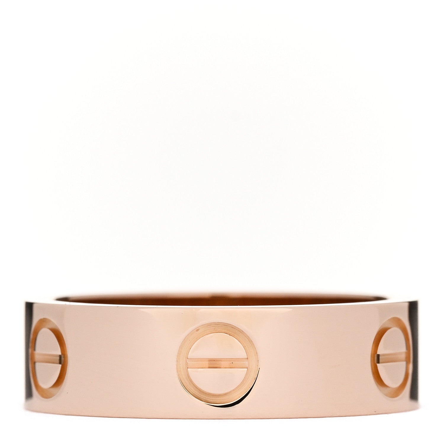Cartier 18K Pink Gold 5.5mm LOVE Ring 53 6.5 3 of 4