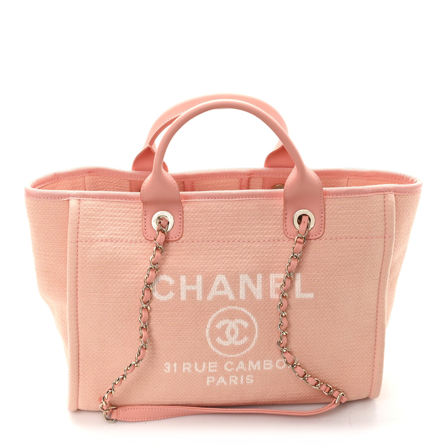 【本日まで値引き中】CHANEL DEAUVILLE 50ml 残量9割程度 Chanel Mixed Fibers Small Deauville Tote Pink 1814815 – FASHIONPHILE