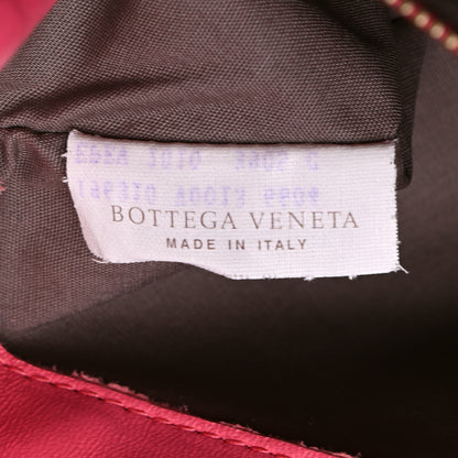Bottega Veneta Nappa Intrecciato Cosmetic Case Amaranto 6 of 6