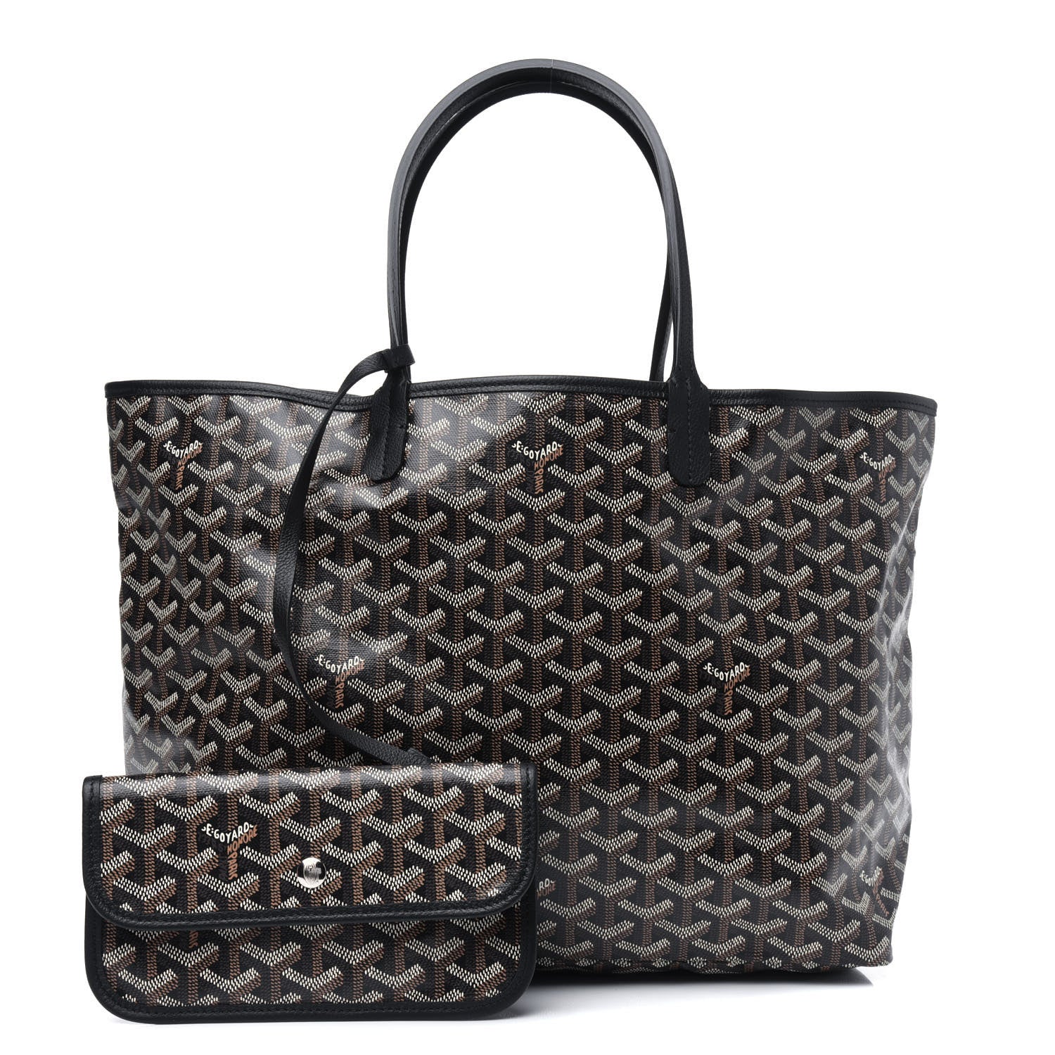 Goyard Goyardine Saint Louis PM Black 1 of 8