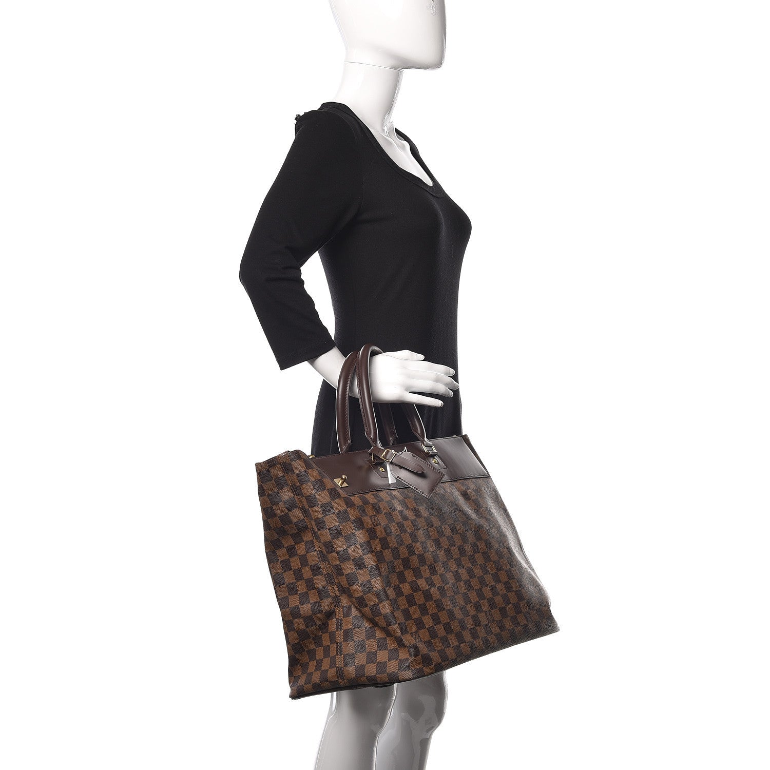 Louis Vuitton Damier Ebene Greenwich PM 2 of 10