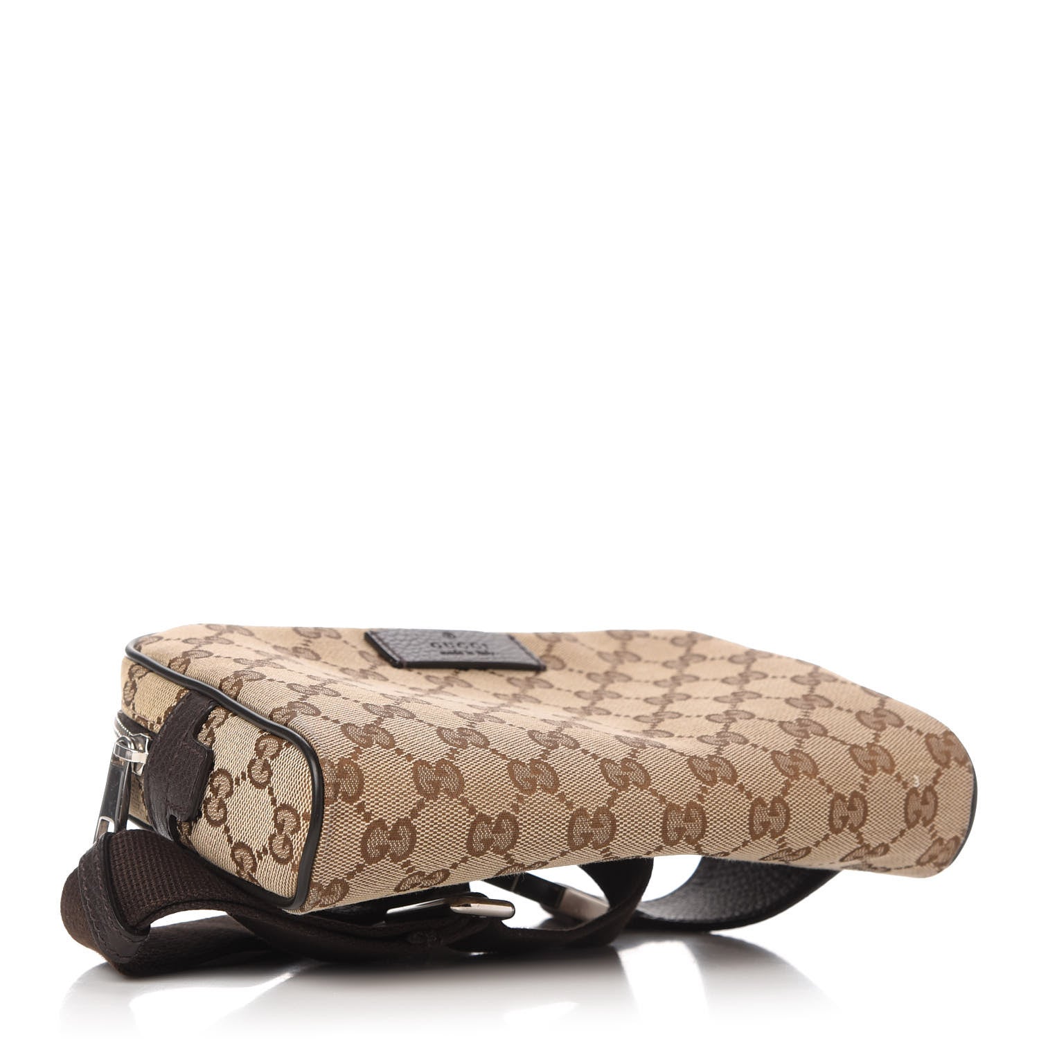 Gucci Monogram Belt Bag Dark Brown 4 of 10
