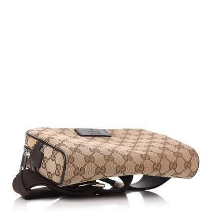 Gucci Monogram Belt Bag Dark Brown 4 of 10