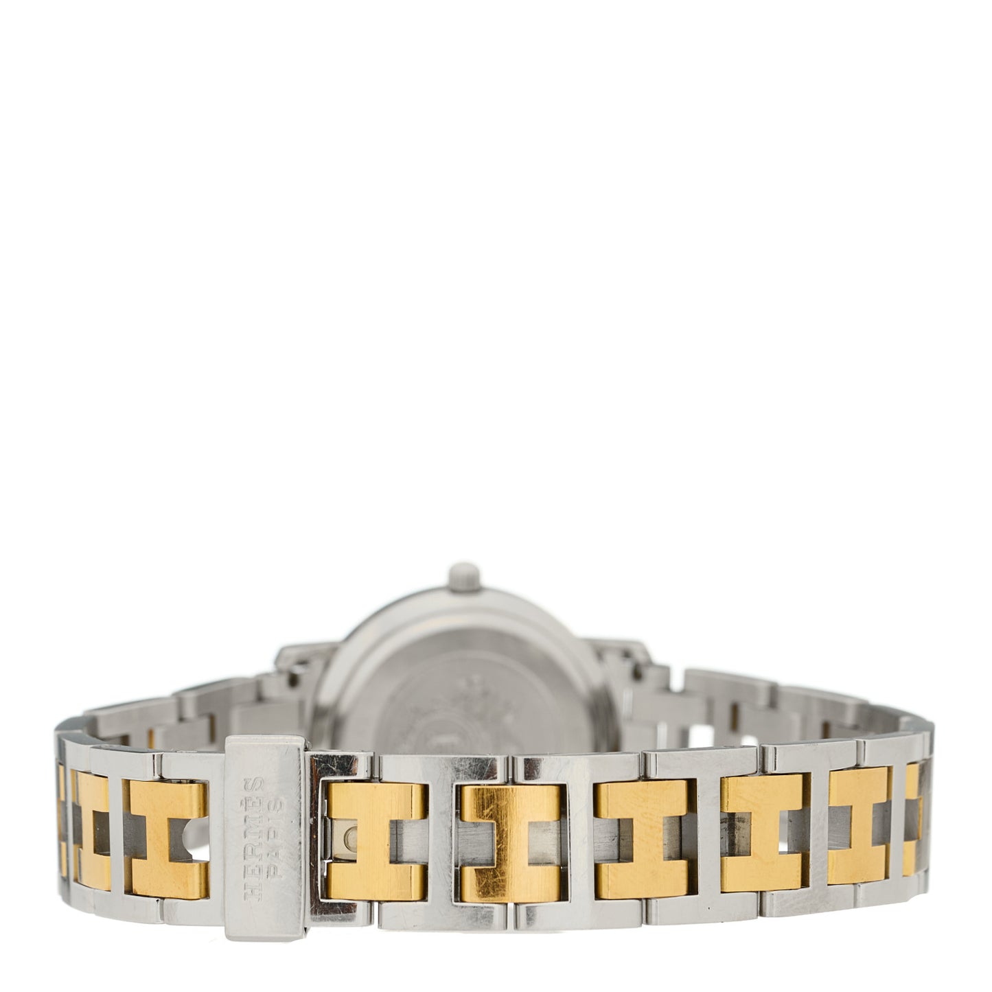 Stainless Steel 24mm Clipper Quartz Watch Gold