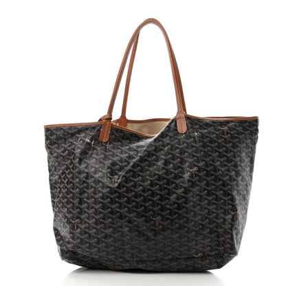 Goyard Goyardine Saint Louis GM Black Gold 3 of 14