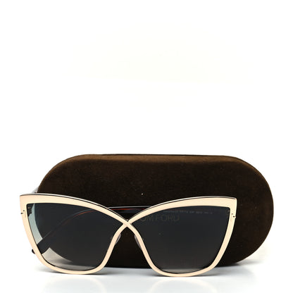 Tom Ford Sandrine Sunglasses TF715 Gold Tortoise 8 of 8
