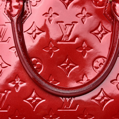 Louis Vuitton Vernis Alma GM Pomme D'Amour 10 of 13