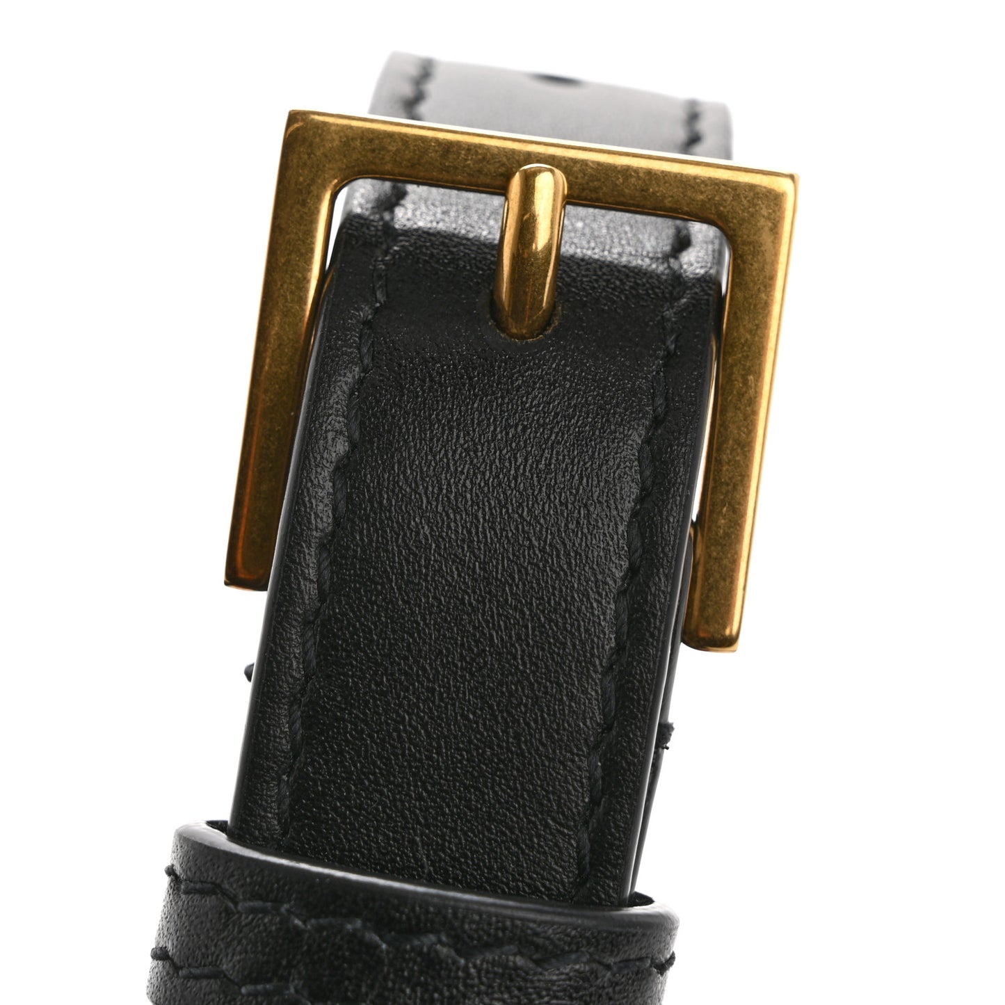 Calfskin Reverse Satchel Black