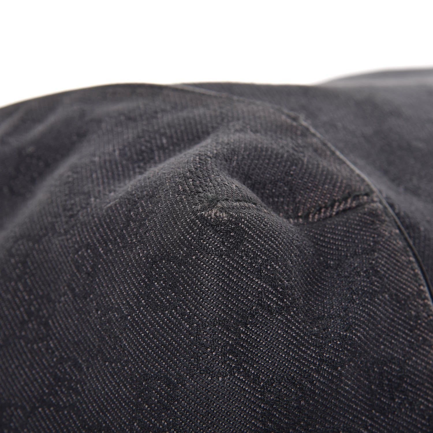 Gucci Denim Monogram Hobo Black 9 of 25
