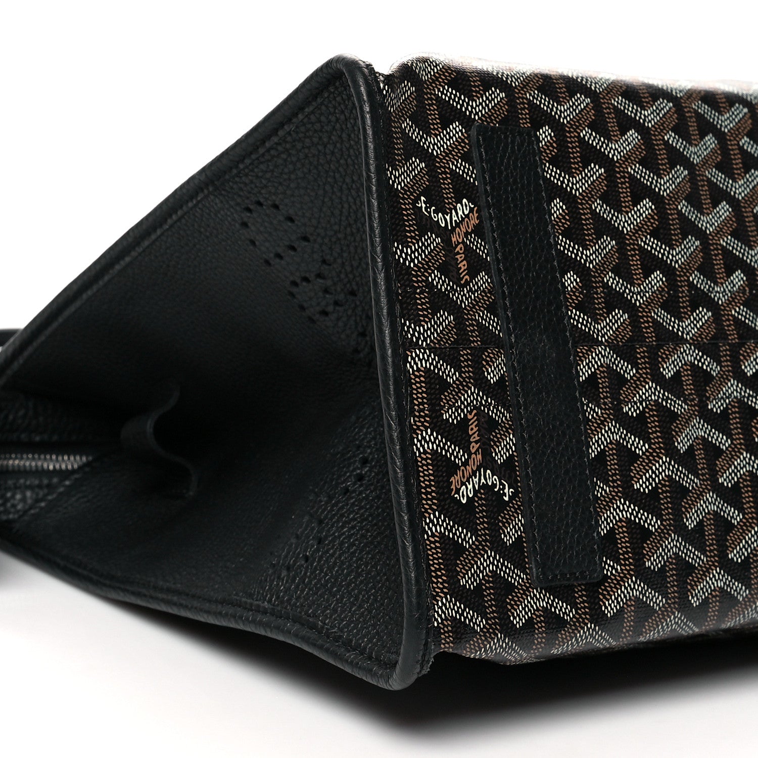 Goyard Goyardine Sac Hardy Pet Carrier PM Black 9 of 10