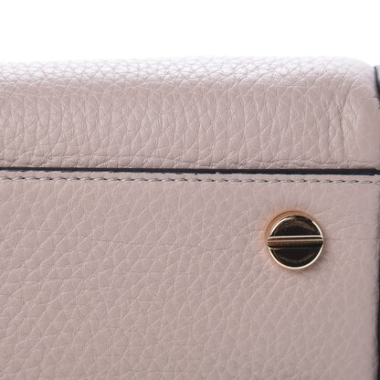 Valentino Garavani Pebbled Calfskin Rockstud Top Handle Shoulder Bag Poudre 12 of 12