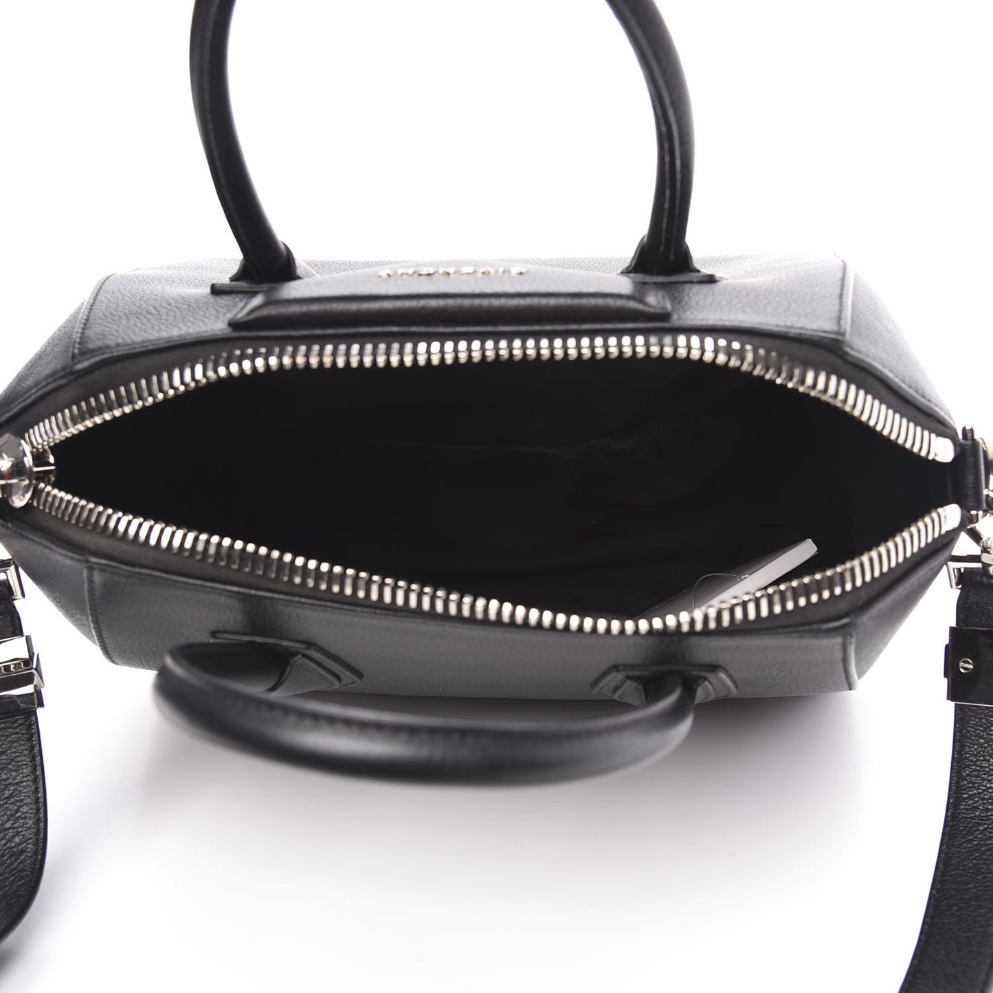 Sugar Goatskin Small Antigona Black