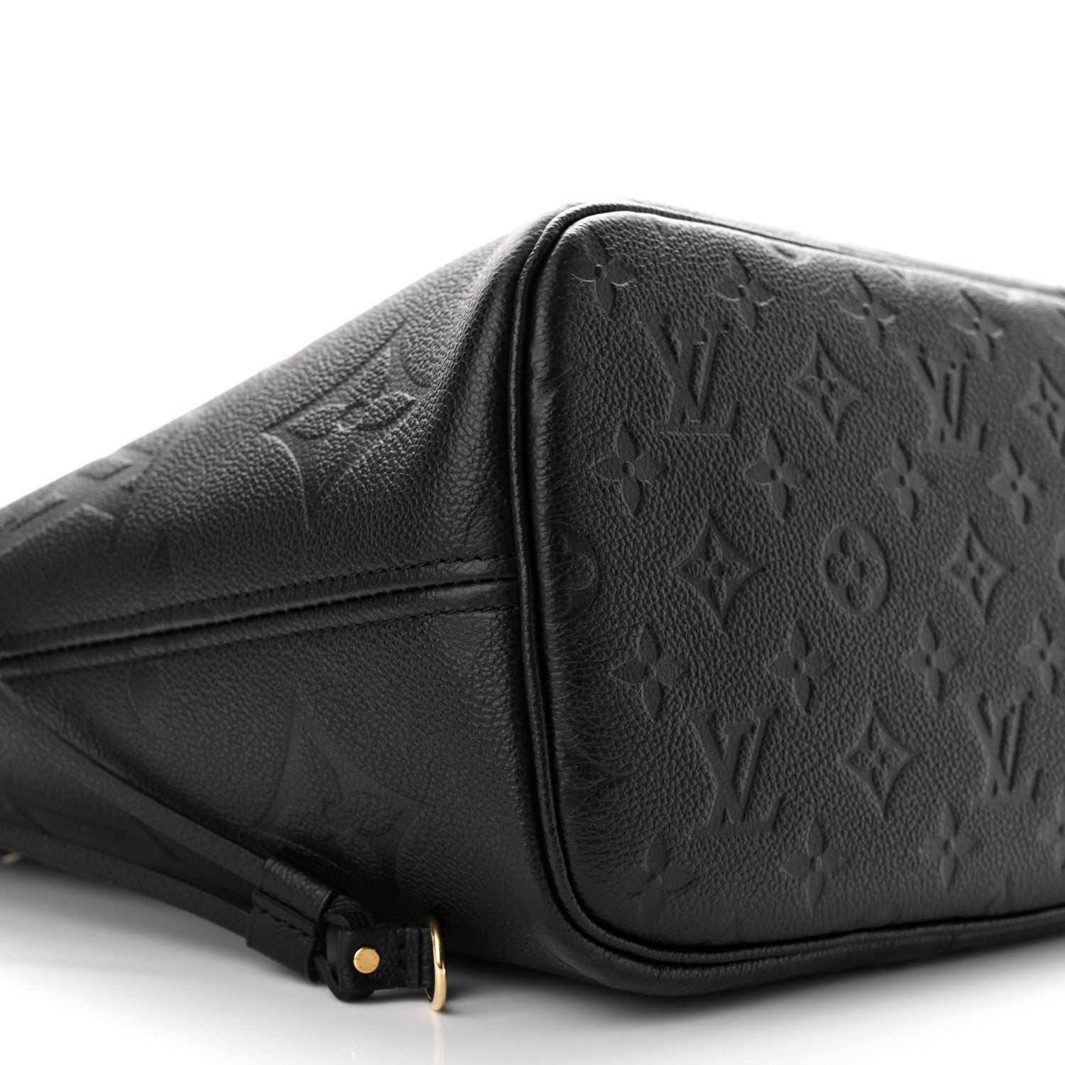 Louis Vuitton Empreinte Monogram Giant Neverfull MM Black 9 of 10