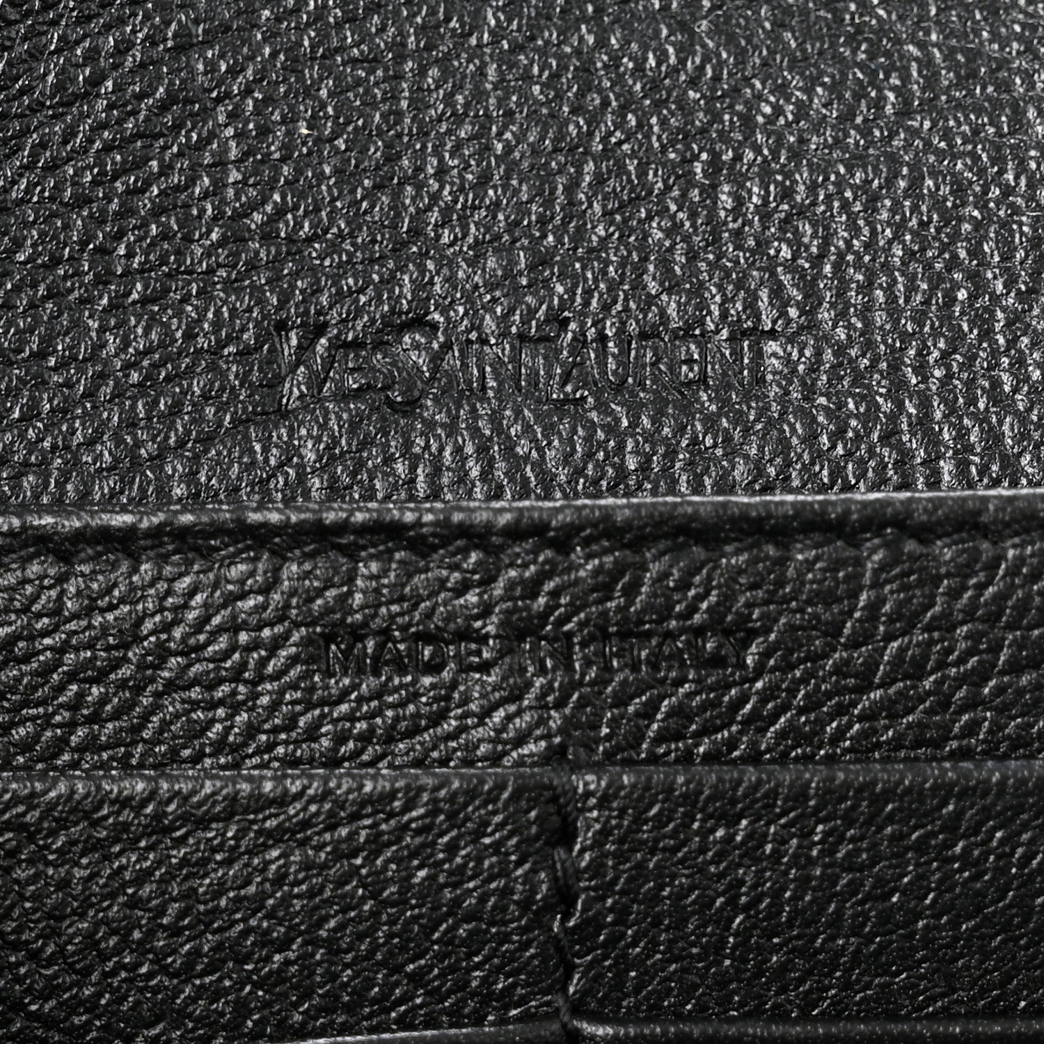 Saint Laurent Chevre Belle De Jour Flap Wallet Black 7 of 8