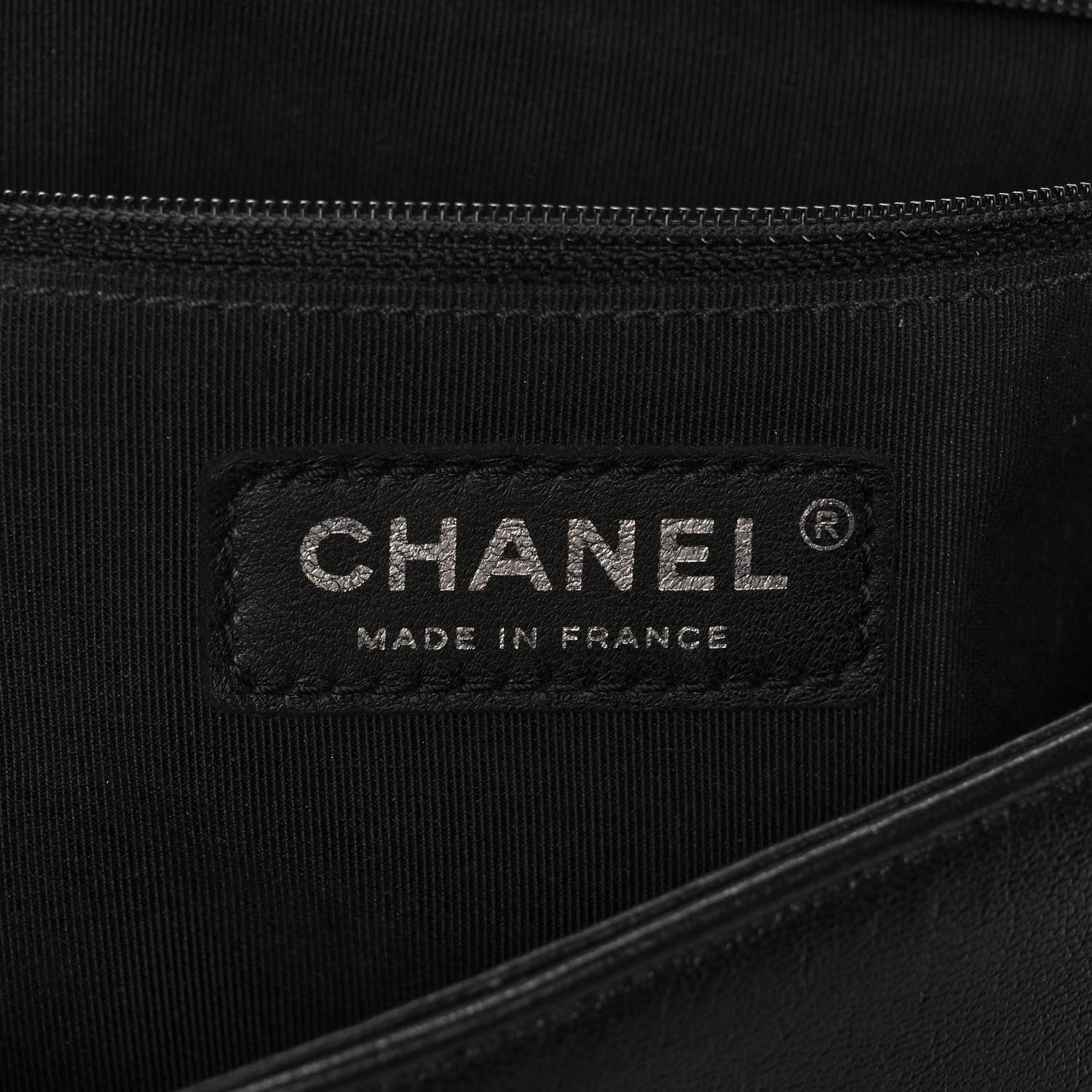 Chanel Sheepskin Quilted Vintage Mademoiselle Flap Black 5 of 12