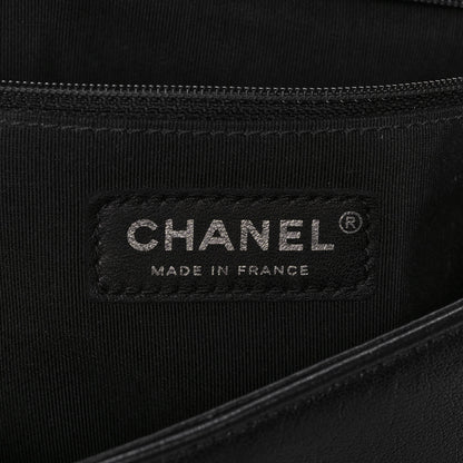 Chanel Sheepskin Quilted Vintage Mademoiselle Flap Black 5 of 12