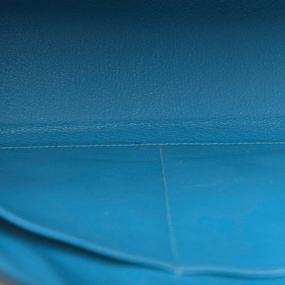 Hermes Togo Kelly Retourne 35 Turquoise 6 of 17