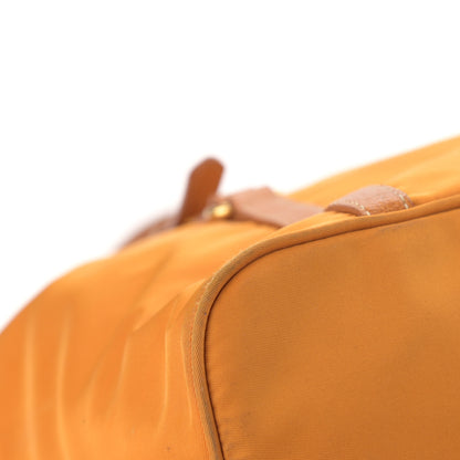 Prada Tessuto Nylon Soft Calf Tote Yellow 10 of 16