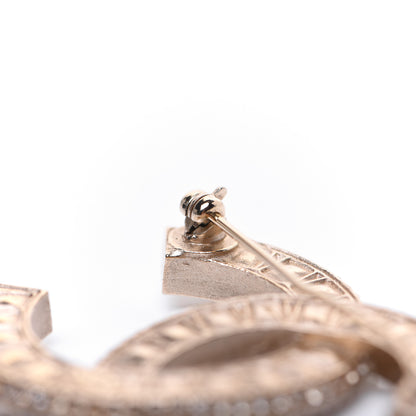 Chanel Baguette Crystal CC Brooch Gold 4 of 8