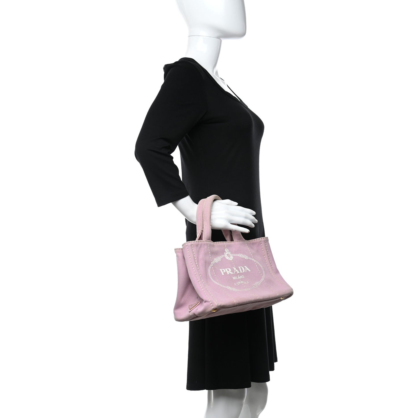 Canapa Small Logo Tote Alabastro