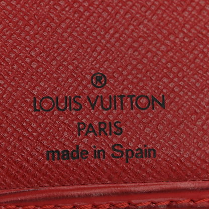 Louis Vuitton Epi Pocket Organizer Red 6 of 9