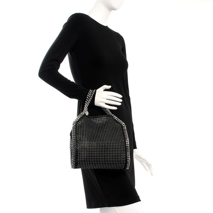 Stella McCartney Shaggy Deer All Over Studs Mini Falabella Tote Black 3 of 8