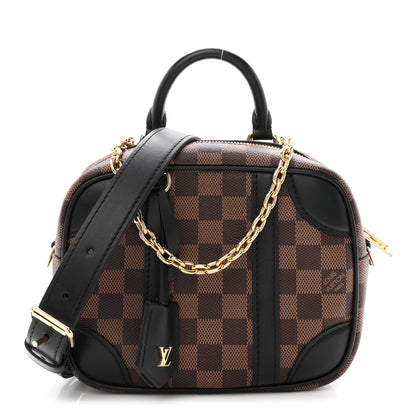 Louis Vuitton Damier Ebene Valisette Souple BB Black 1 of 10