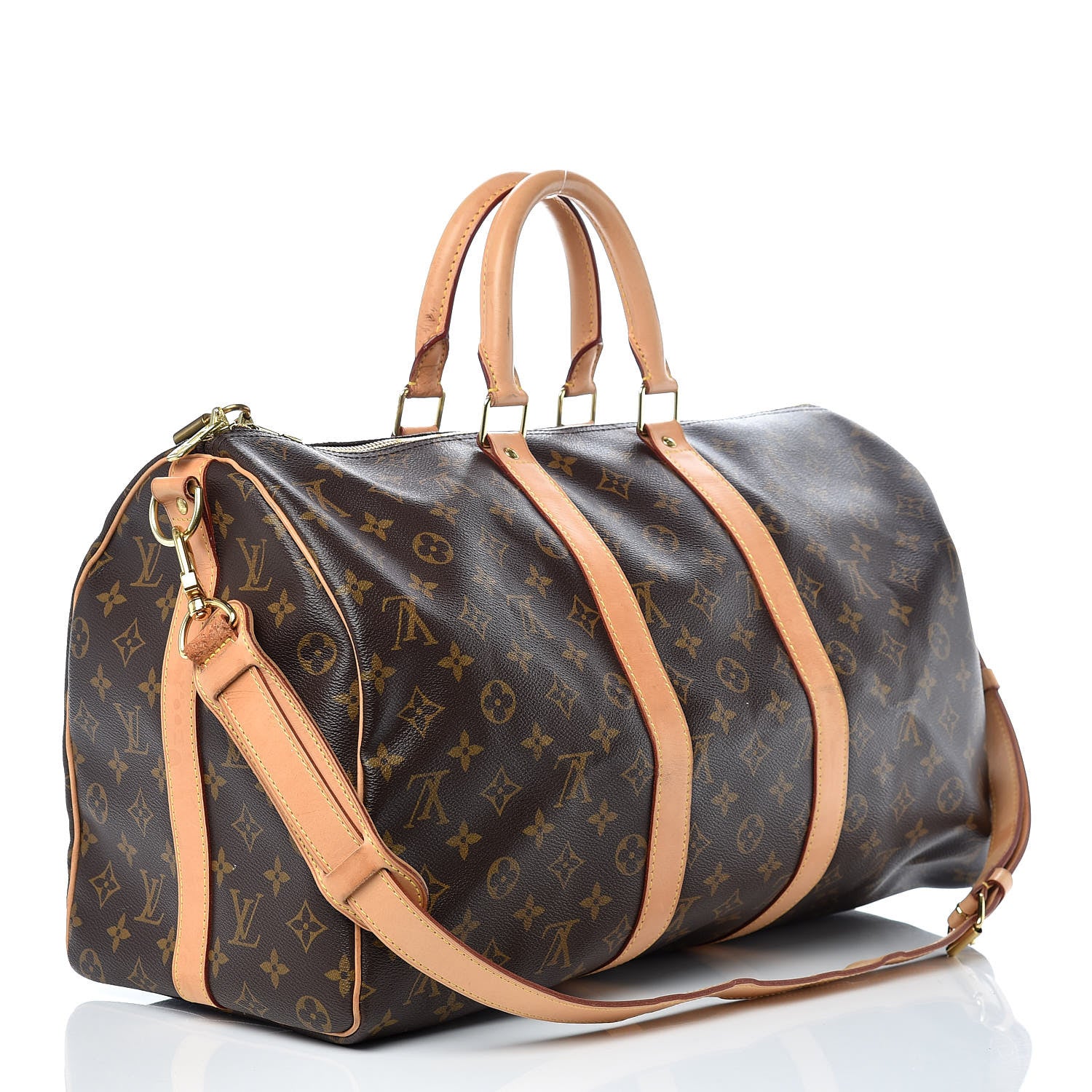 Louis Vuitton Monogram Keepall Bandouliere 45 3 of 15