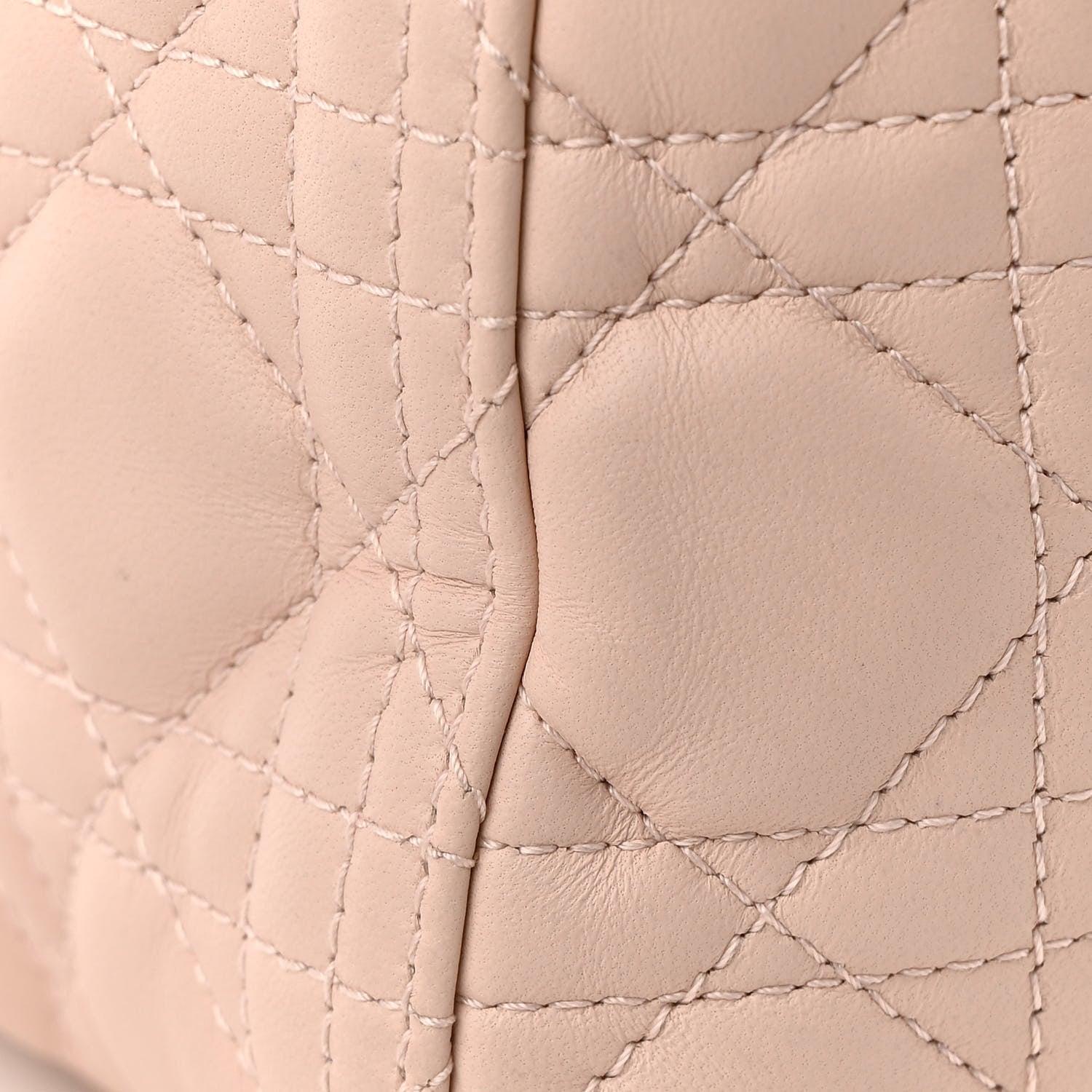 Christian Dior Lambskin Cannage Medium Lady Dior Light Pink 20 of 20