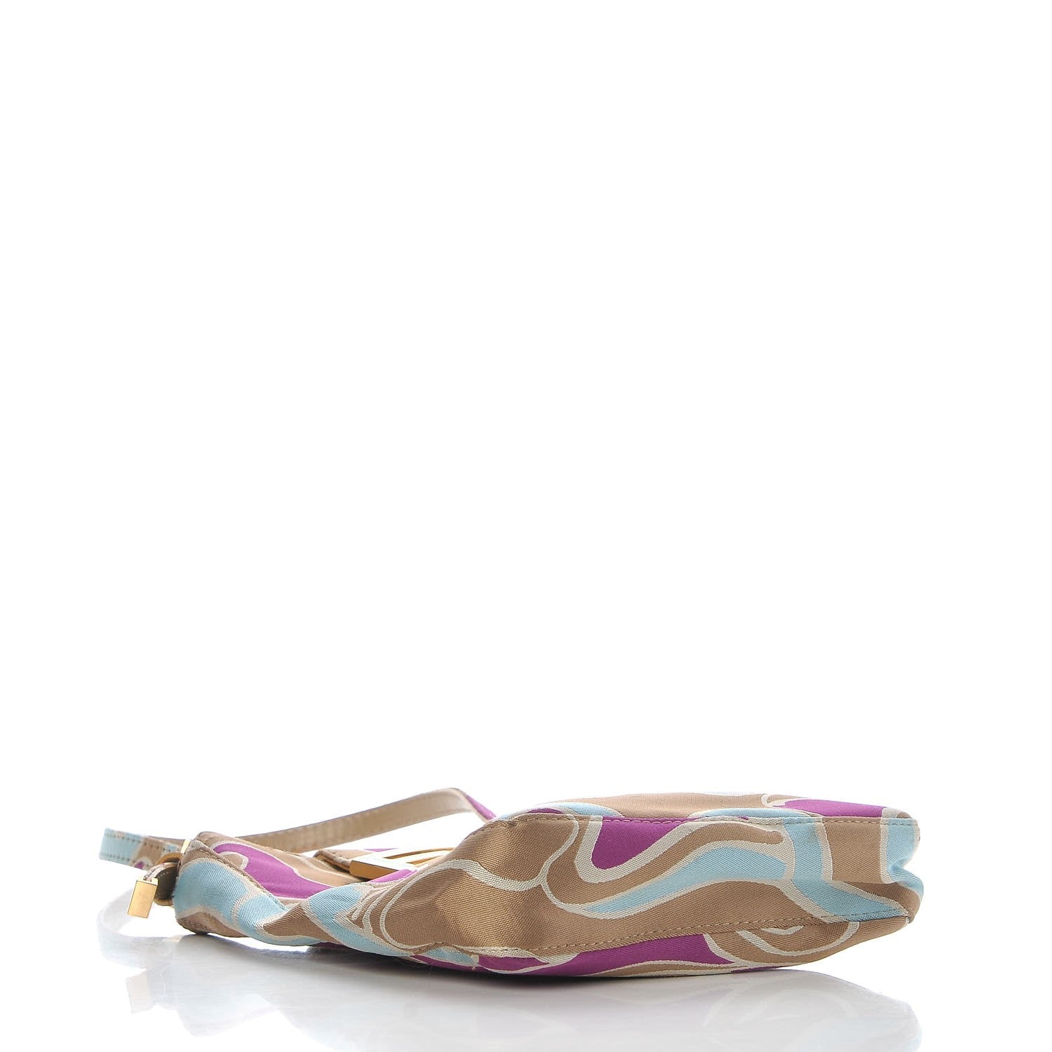 Fendi Satin Swirl Baguette Bag Multicolor 4 of 11