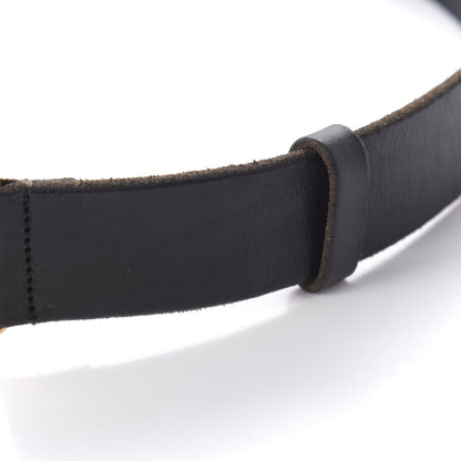 Gucci Faded Calfskin Double G 40mm Belt 85 34 Black 5 of 6