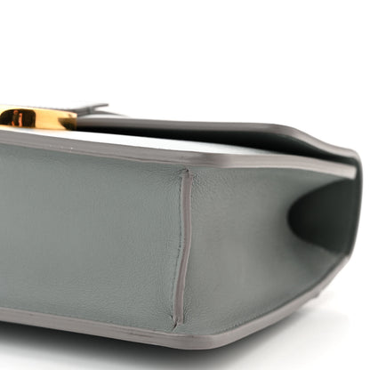 Christian Dior Smooth Calfskin 30 Montaigne Flap Bag Gray 10 of 10