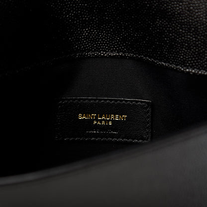 Saint Laurent Grain De Poudre Uptown Pouch Black 6 of 8