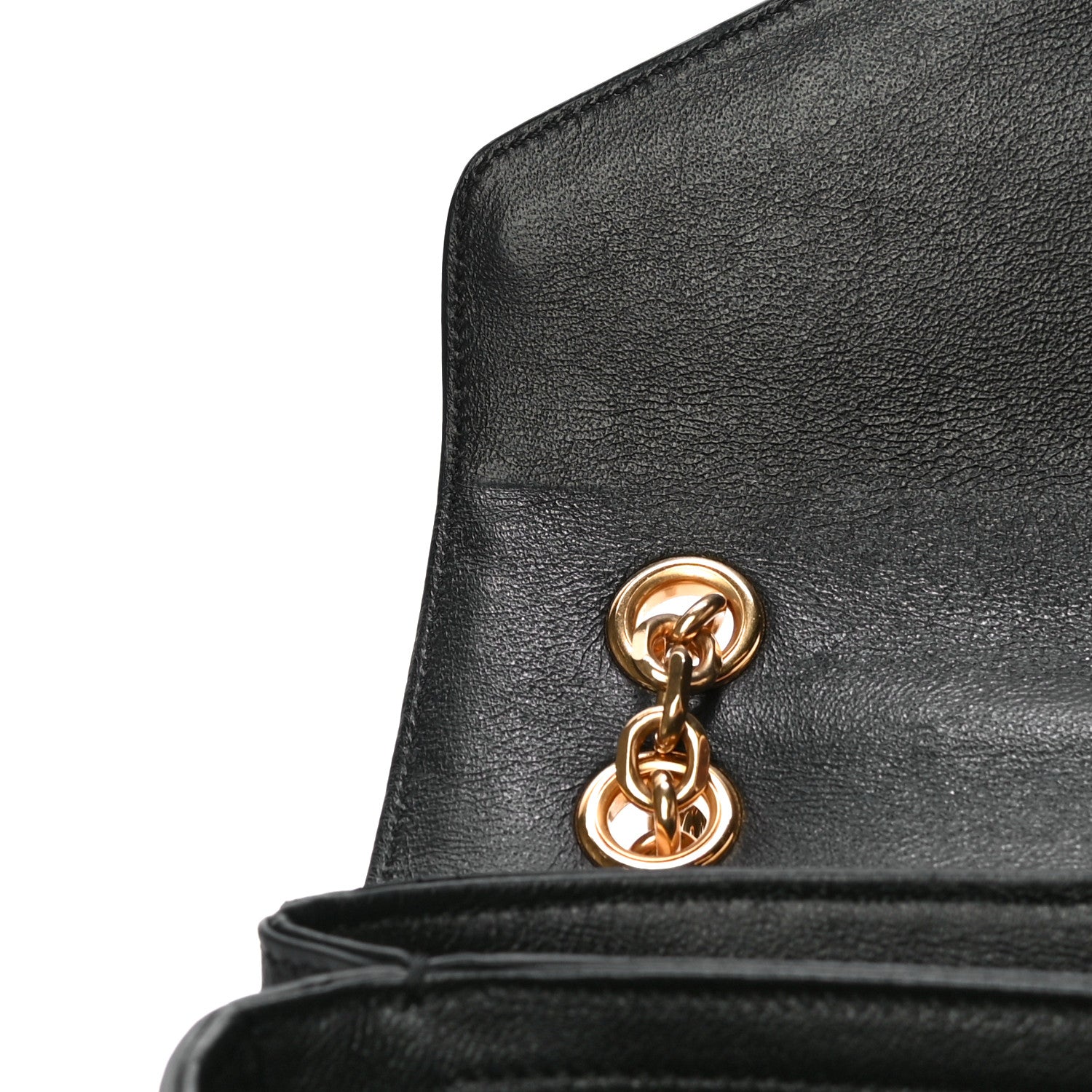 Celine Shiny Calfskin Medium C Bag Black 11 of 14