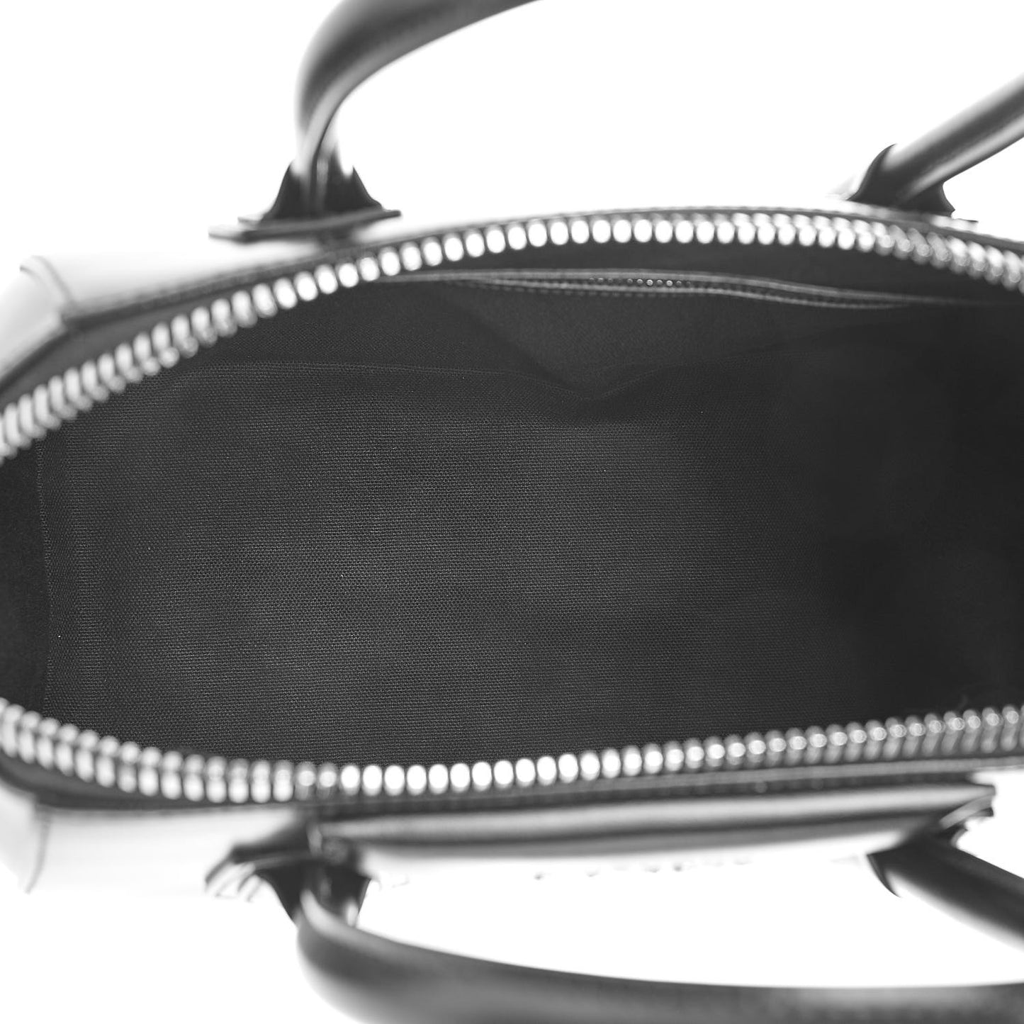 Shiny Lord Calfskin Small Antigona Black