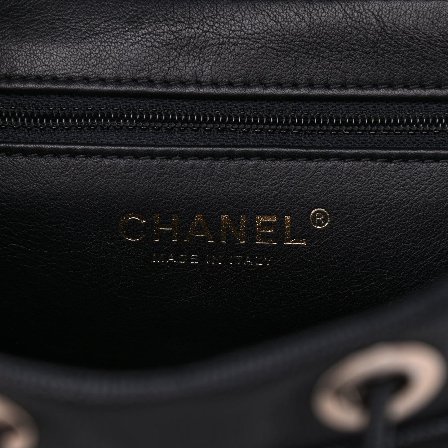 Caviar Quilted Small Filigree Backpack Black