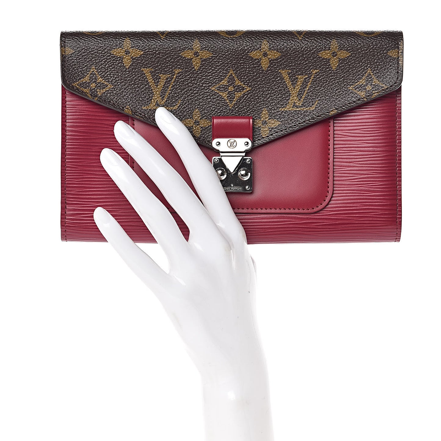 Epi Monogram Marie Rose Wallet Fuchsia