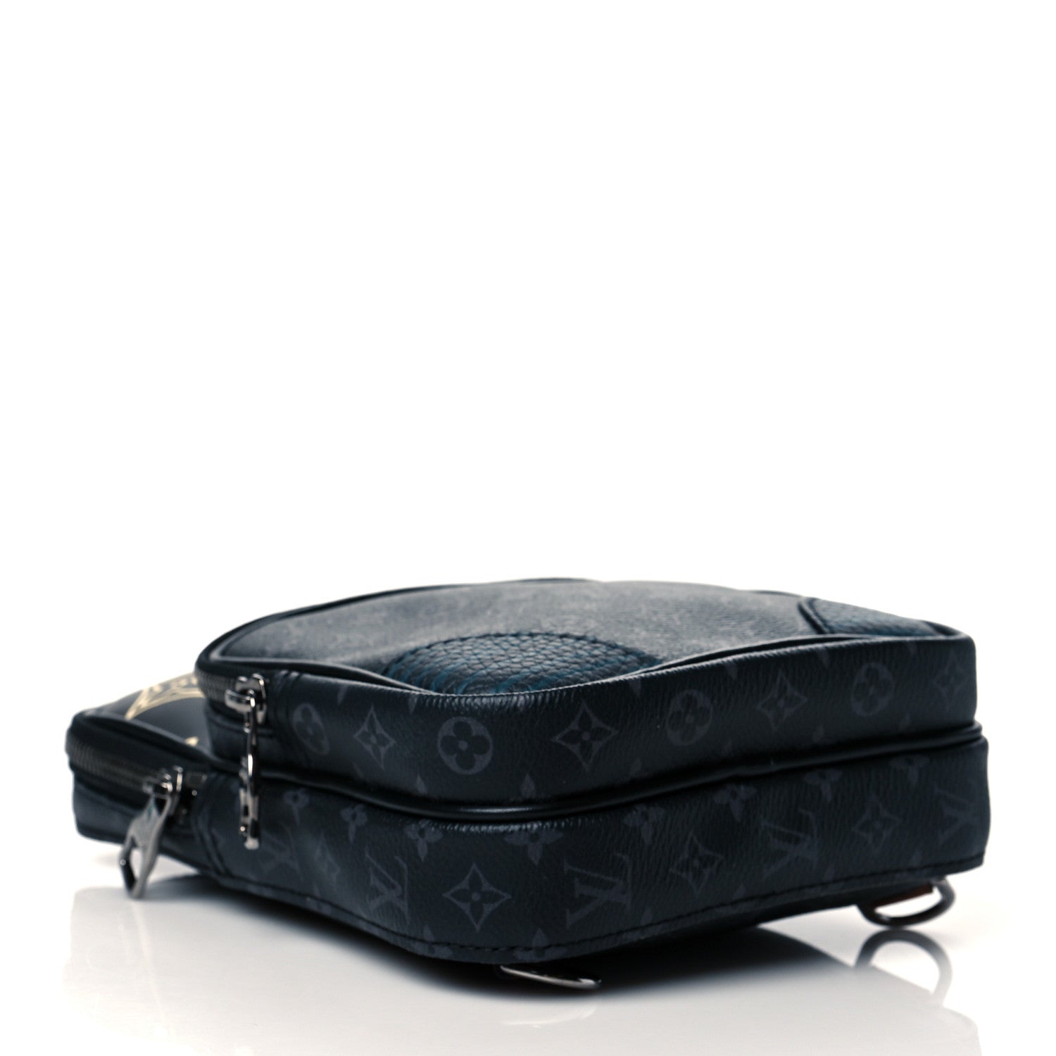 Louis Vuitton Monogram Eclipse Patchwork Amazone Sling Bag 4 of 9