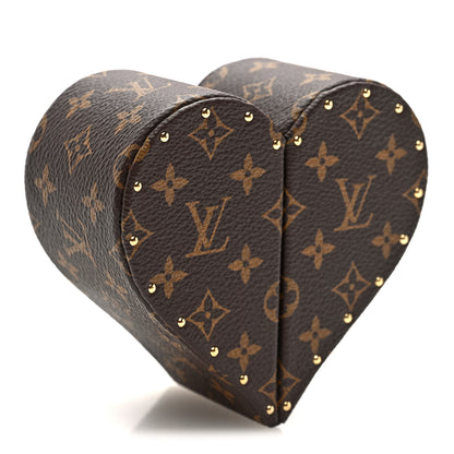 Louis Vuitton Monogram Heart Ecrin Coeur Jewelry Case 3 of 6