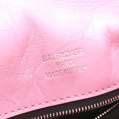 Balenciaga Small Monaco Sling Shoulder Bag Pink 6 of 10