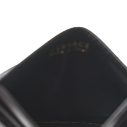 Versace Calfskin Quilted Medusa Card Holder Black 5 of 8