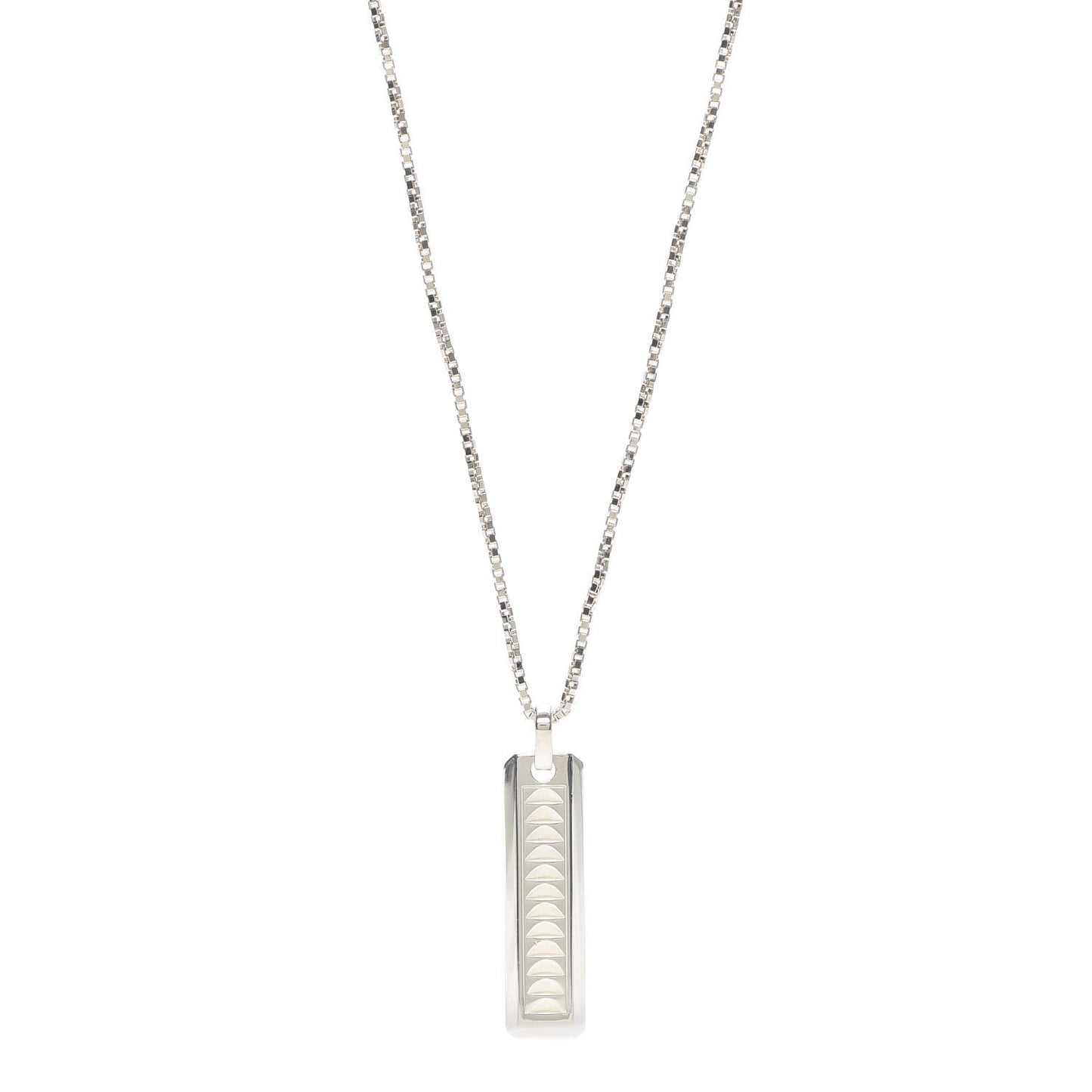 Sterling Silver Paloma Caliper Bar Pendant Necklace