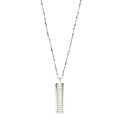 Tiffany Sterling Silver Paloma Caliper Bar Pendant Necklace 1 of 7