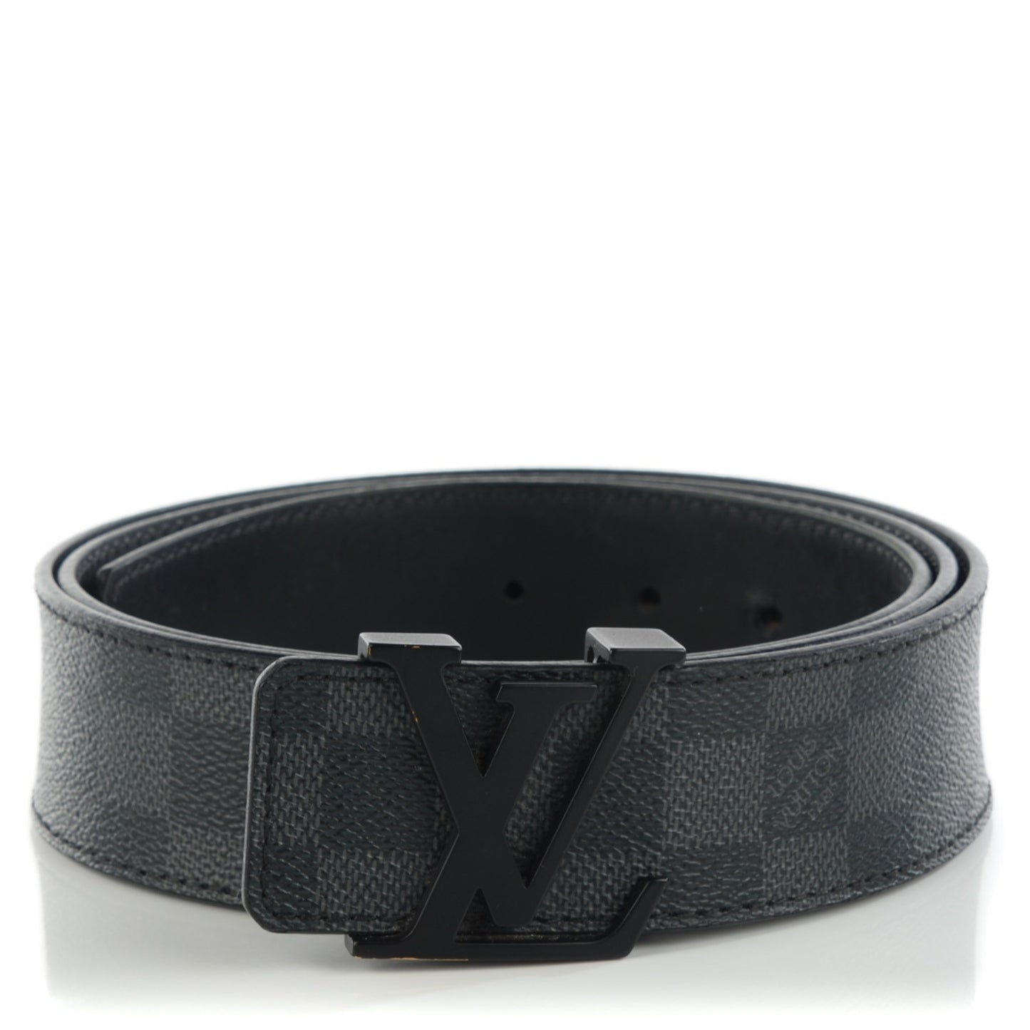 Damier Graphite 40mm LV Initiales Belt 105 42