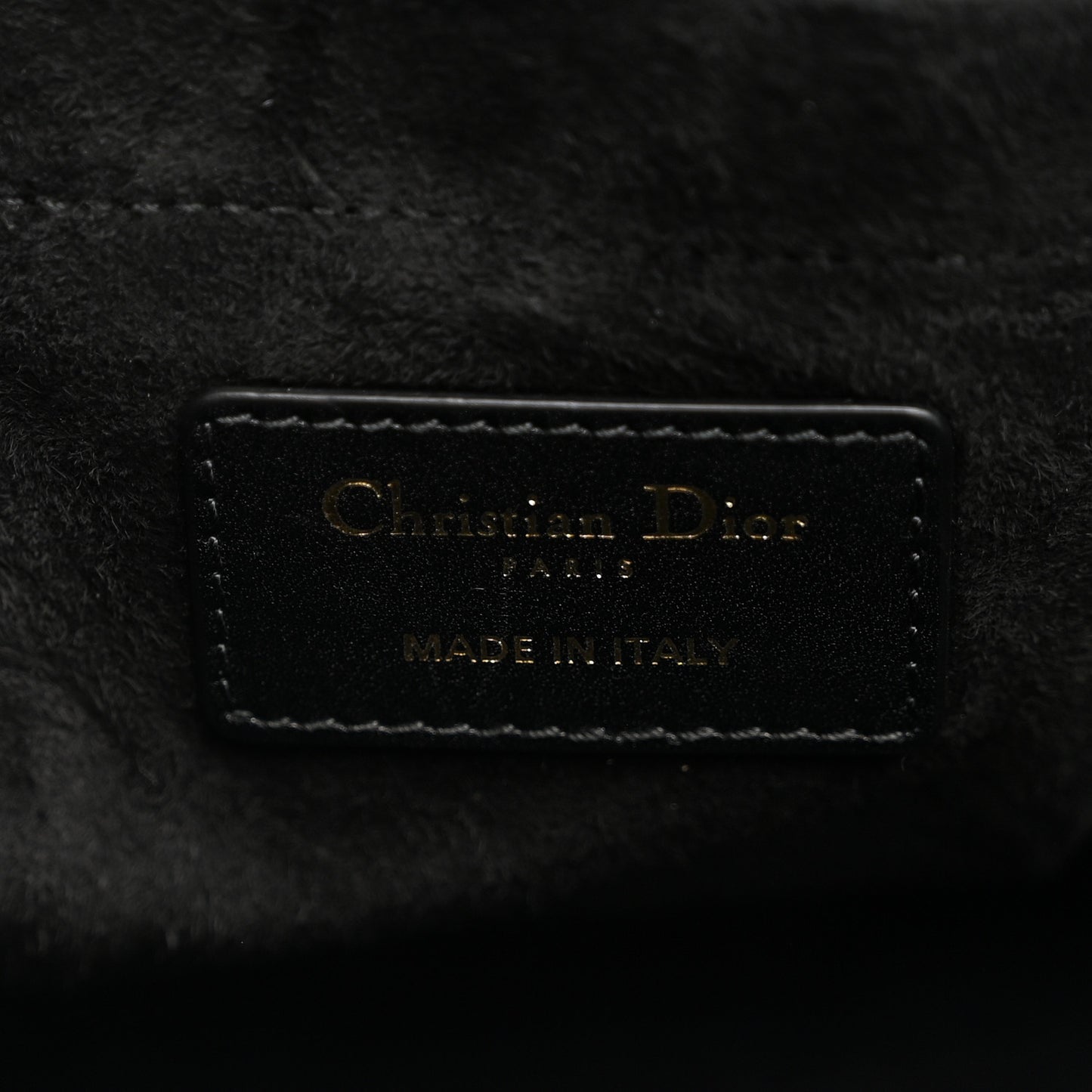 Calfskin Cannage Large The Lady 95.22 Black