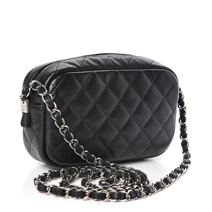 Chanel Caviar Quilted Camera Case Black 3 of 11