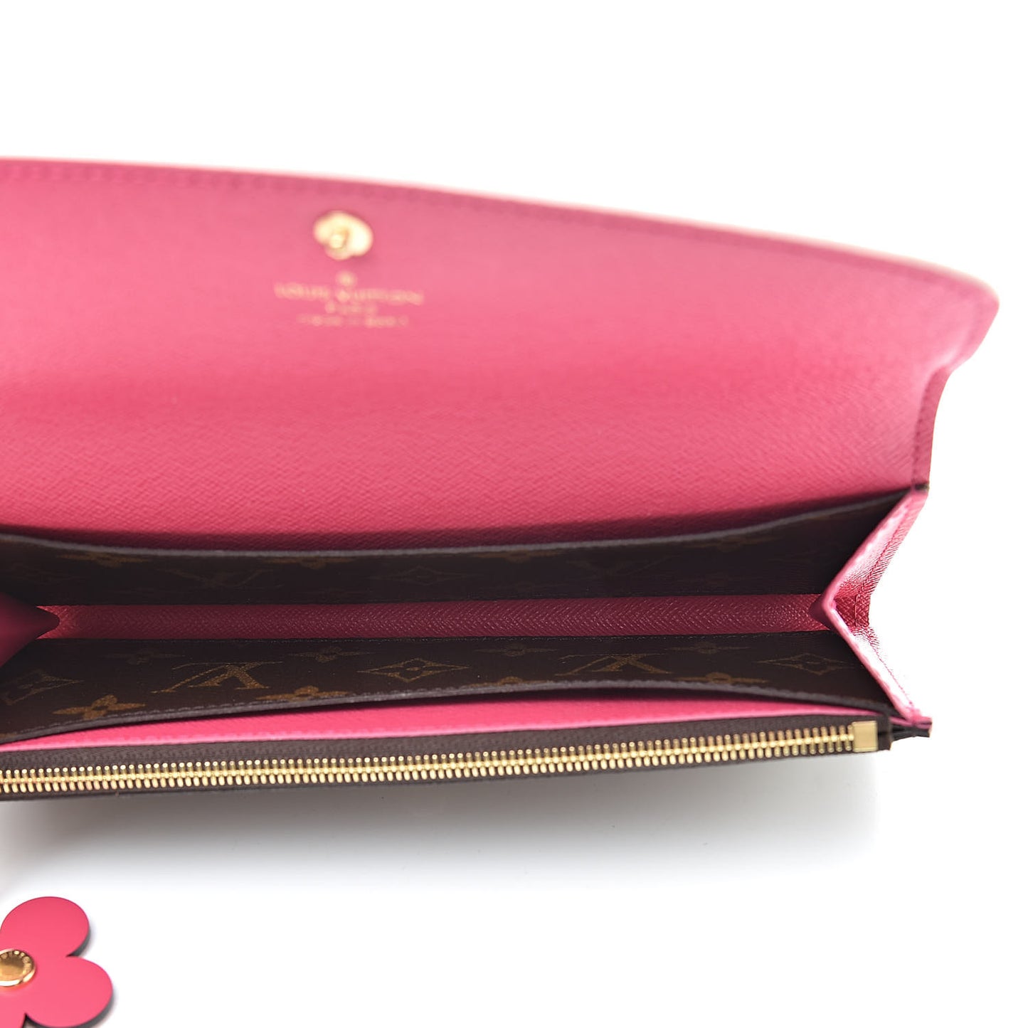 Monogram Bloom Flower Emilie Wallet
